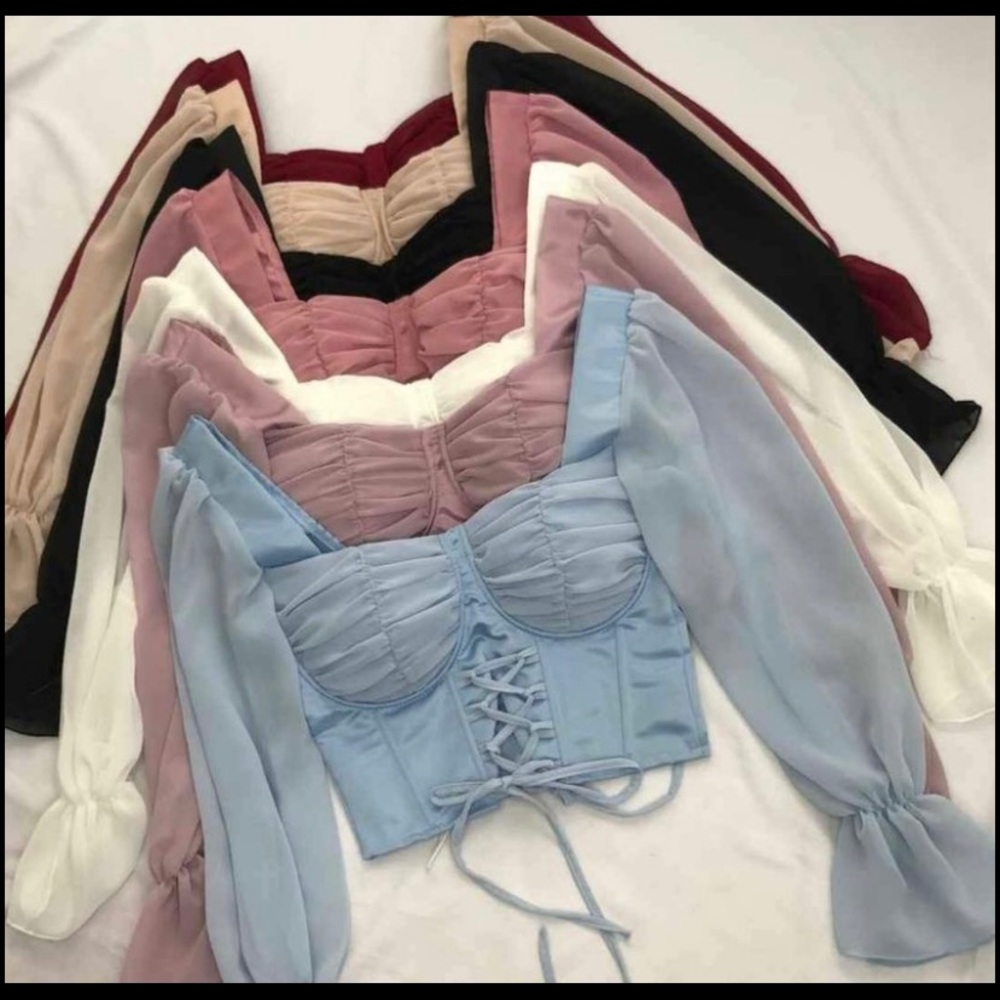 Corset princess blouse